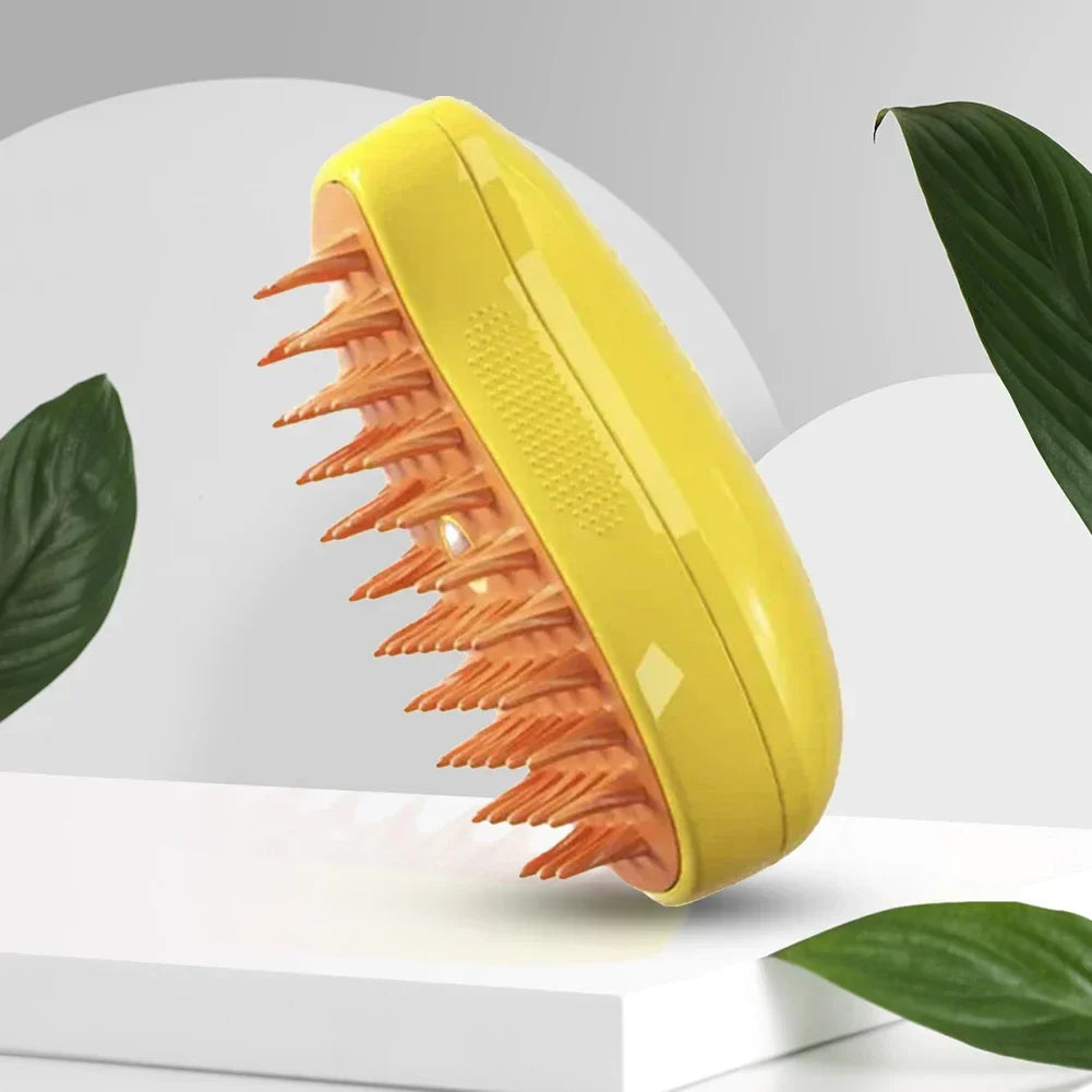 Steaming Pet Hairbrush